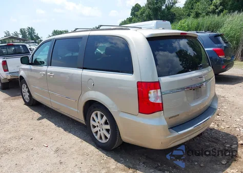 2014 Chrysler Town & Country Touring из США, поврежденный, VIN 2C4RC1BG1ER196476